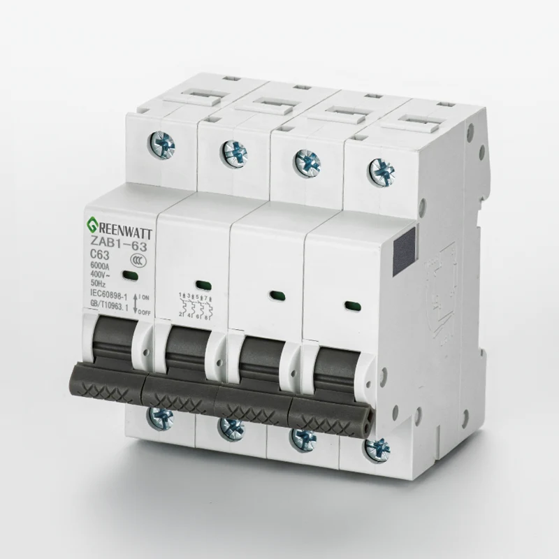 4P DC1000V 40A 6KA DC মিনিয়েচার সার্কিট ব্রেকার