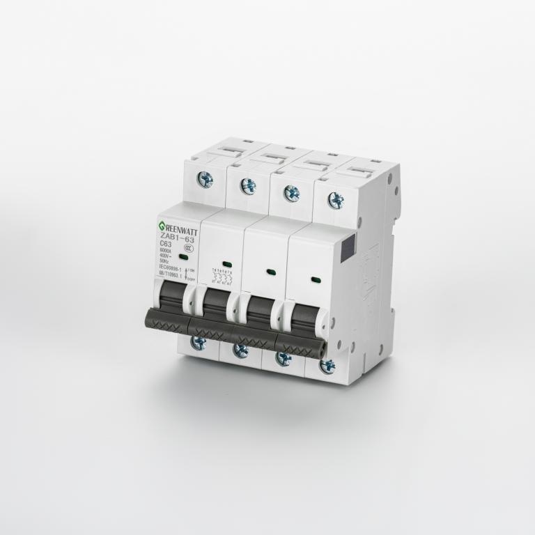 AC সার্কিট ব্রেকার কার্ভ C 63A 4P 6kA