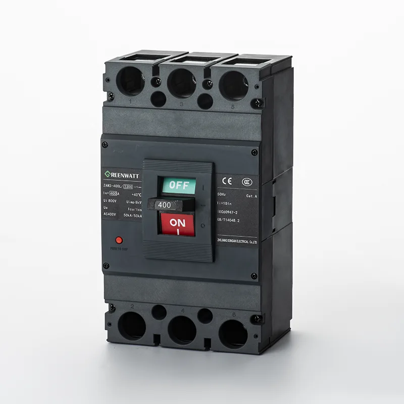 AC400V 400A মোল্ডেড কেস সার্কিট ব্রেকার
