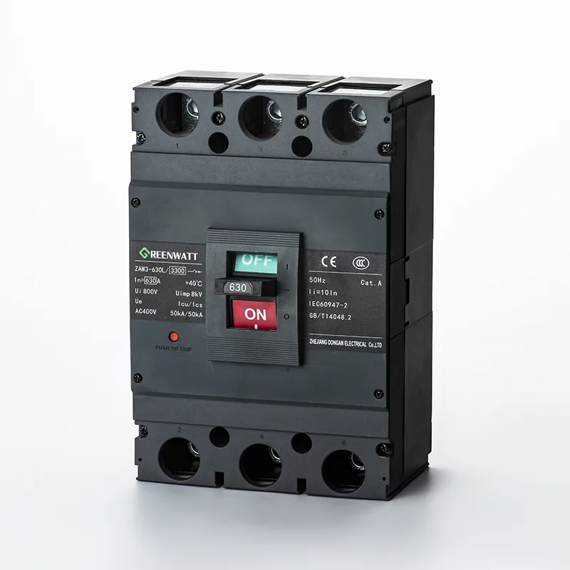 AC400V 630A মোল্ডেড কেস সার্কিট ব্রেকার