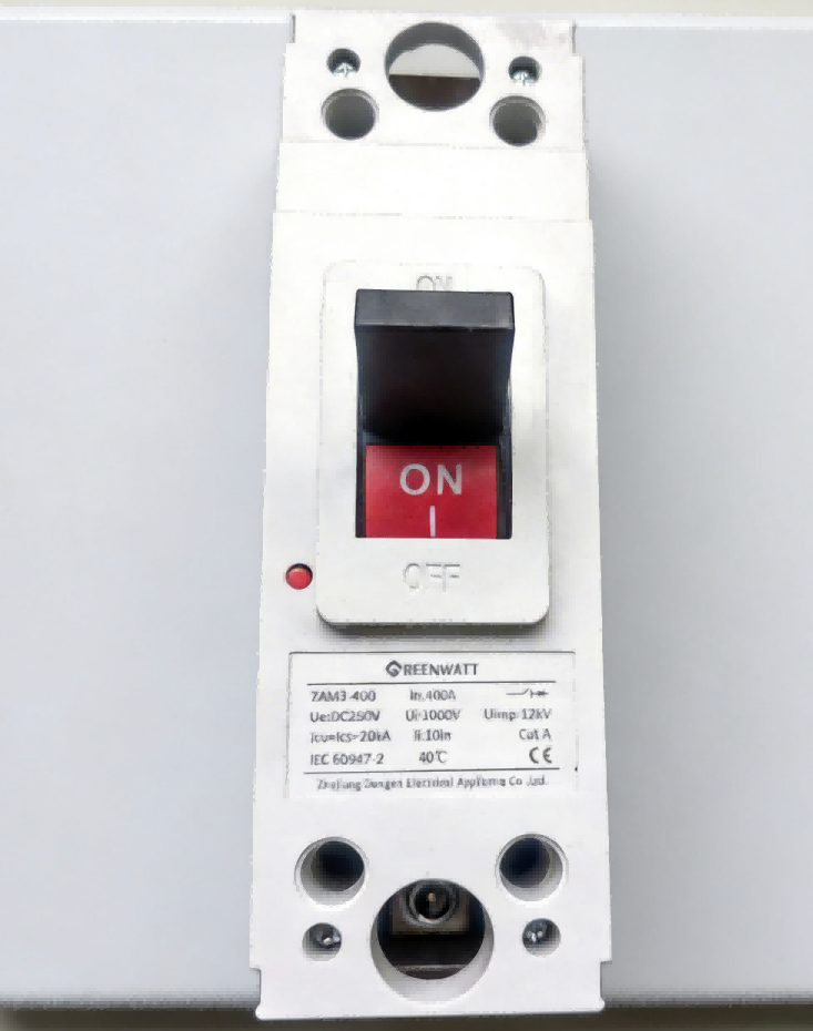 DC250V 400A 1P মোল্ডেড কেস সার্কিট ব্রেকার